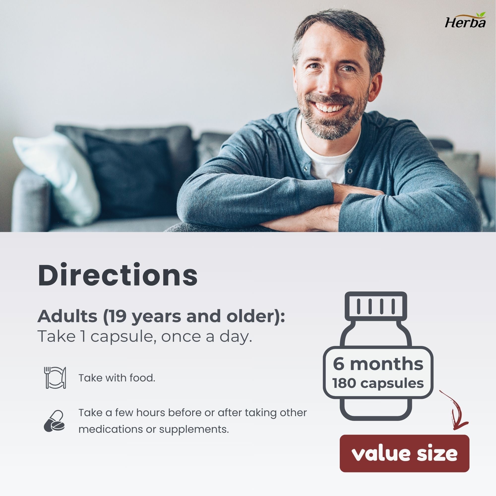 Complément de Zinc Cuivre Sélénium - 180 Capsules | Fabriqué au Canada