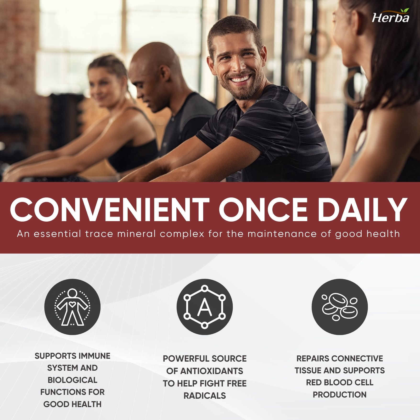 Zinc Copper Selenium Supplement - 180 Capsules | Made in Canada