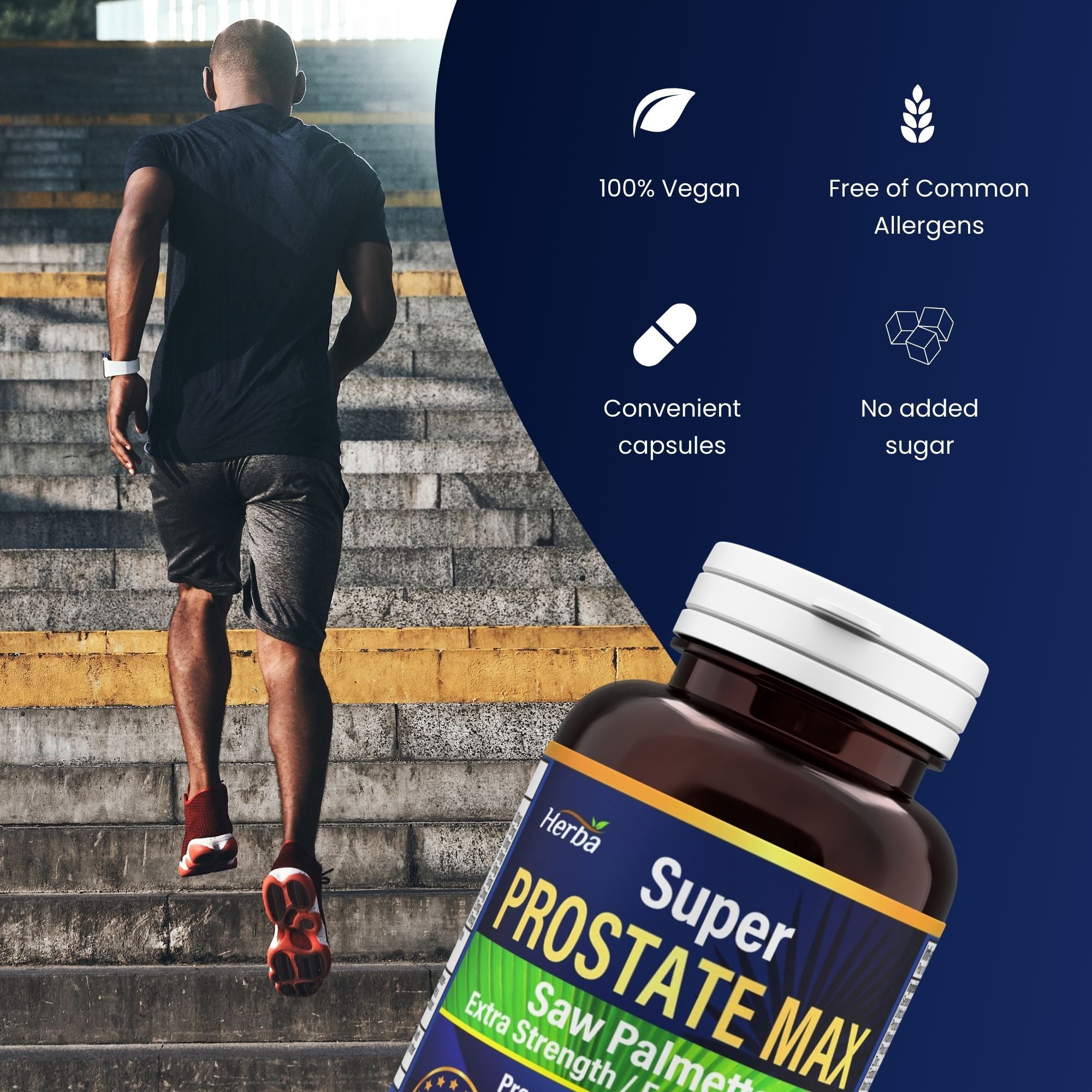 Prostate Max - Prostate Supplement for Men – 120 Capsules | 9 Natural Ingredients
