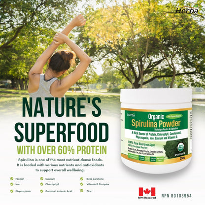 buy spirulina powder made in Canada