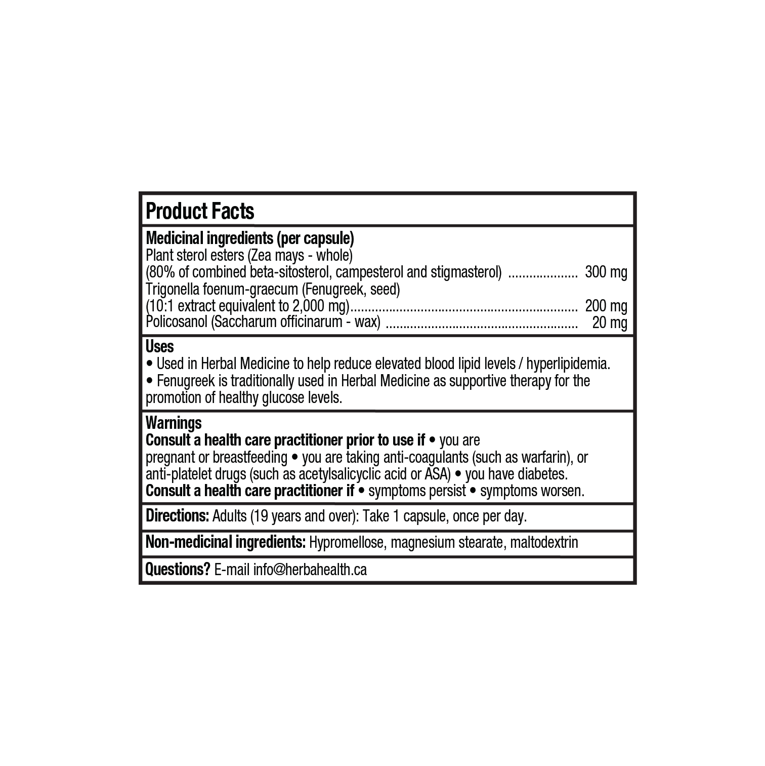 Soin Cholestérol – 120 Gélules Végétales