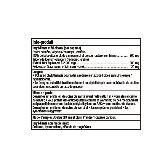 Soin Cholestérol – 120 Gélules Végétales