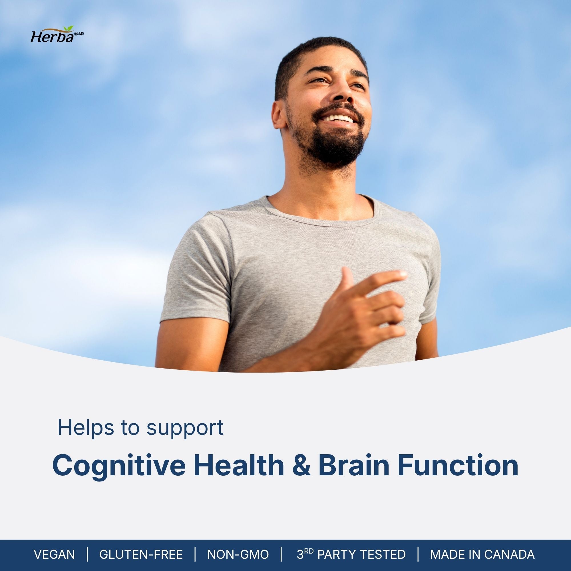 Brain PS - 90 Capsules | Brain Supplement with Phosphatidylserine, Bacopa Monnieri, and Ashwagandha