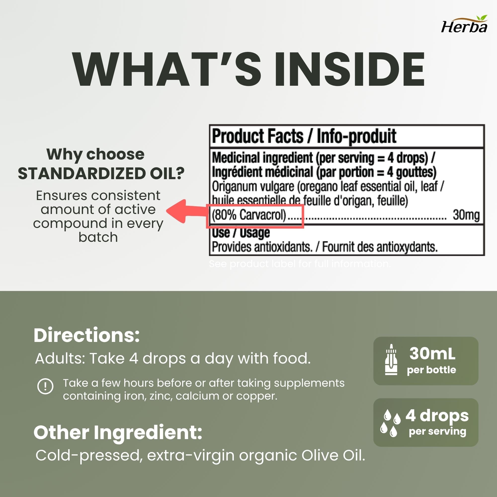 Organic Oregano Oil Drops - 30mL