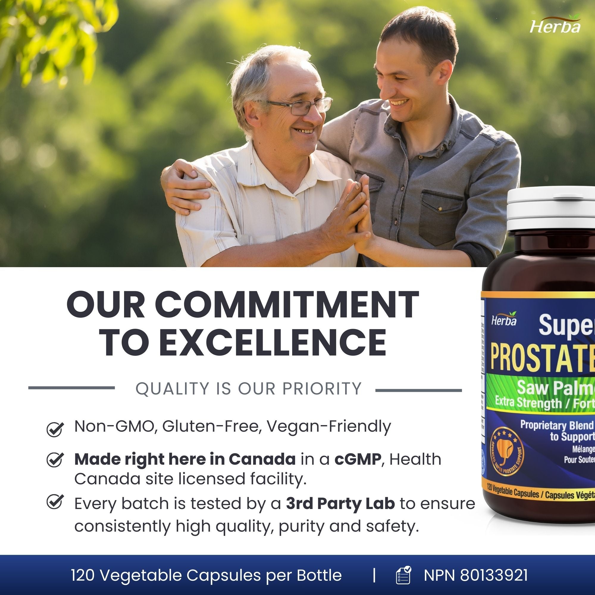 Prostate Max - Prostate Supplement for Men – 120 Capsules | 9 Natural Ingredients