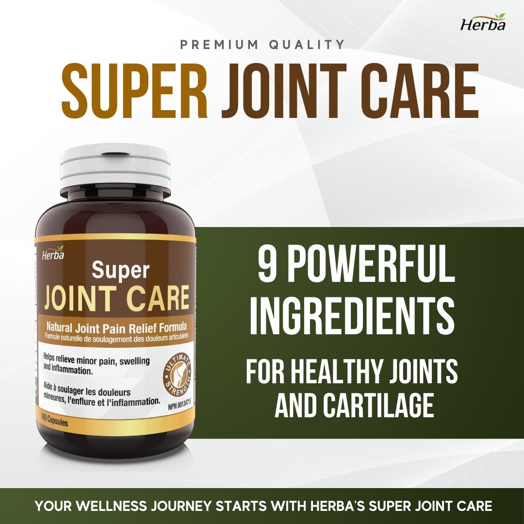 Supplément de soin des articulations avec capsules de glucosamine chondroïtine MSM – 180 capsules