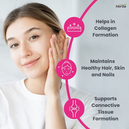 Marine Collagen Powder with Hyaluronic Acid, Silica, and Vitamin C – 305g (New) | Made in Canada