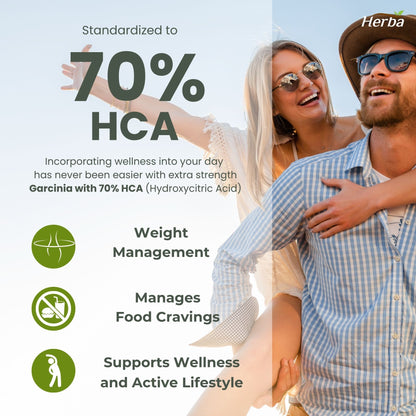 Garcinia Cambogia Extract – 70% HCA  | 150 Vegetable Capsules