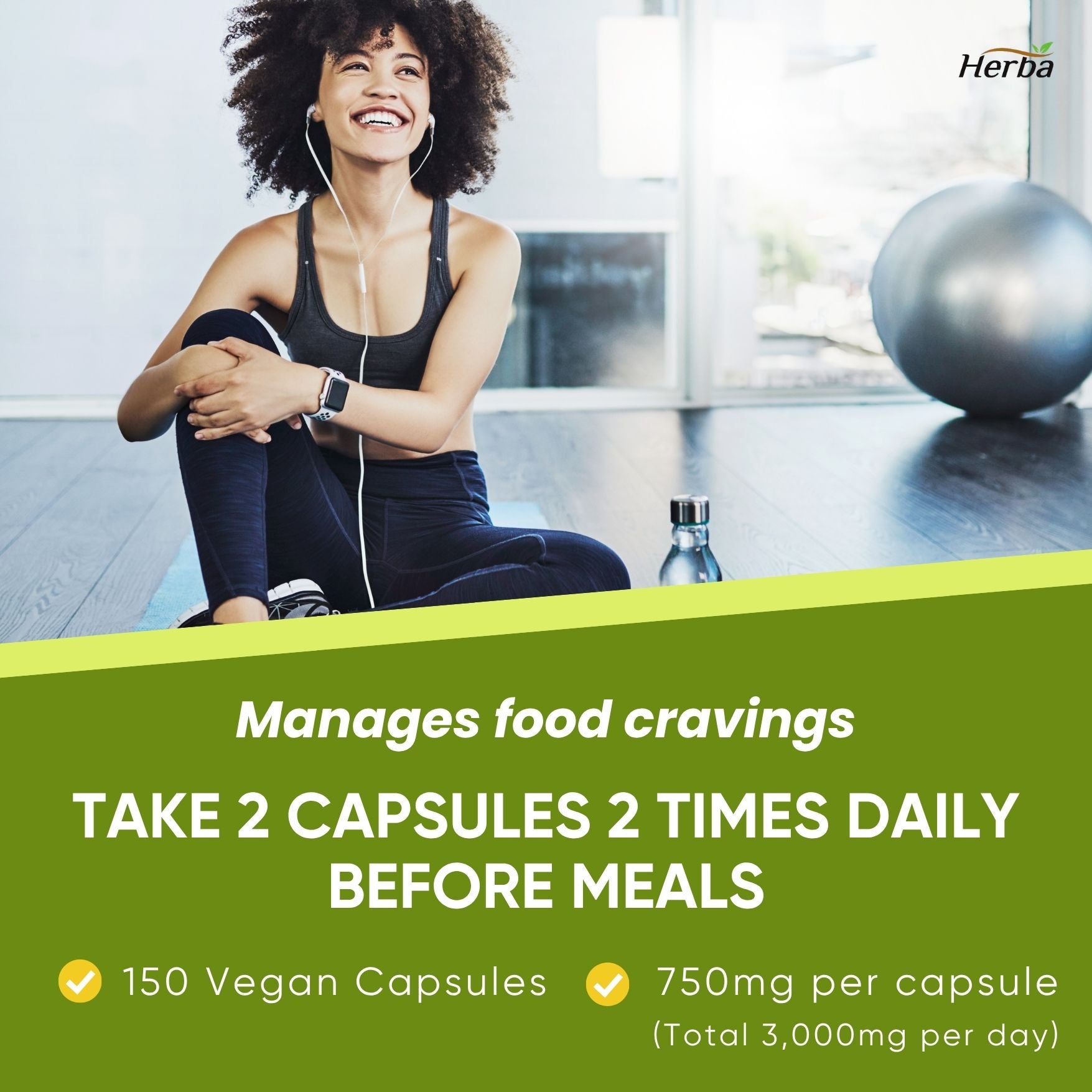 Garcinia Cambogia Extract – 70% HCA  | 150 Vegetable Capsules