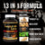 Herba Tongkat Ali Capsules 200:1 – 60 Vegetable Capsules | 10,000mg Raw Tongkat Ali Equivalent