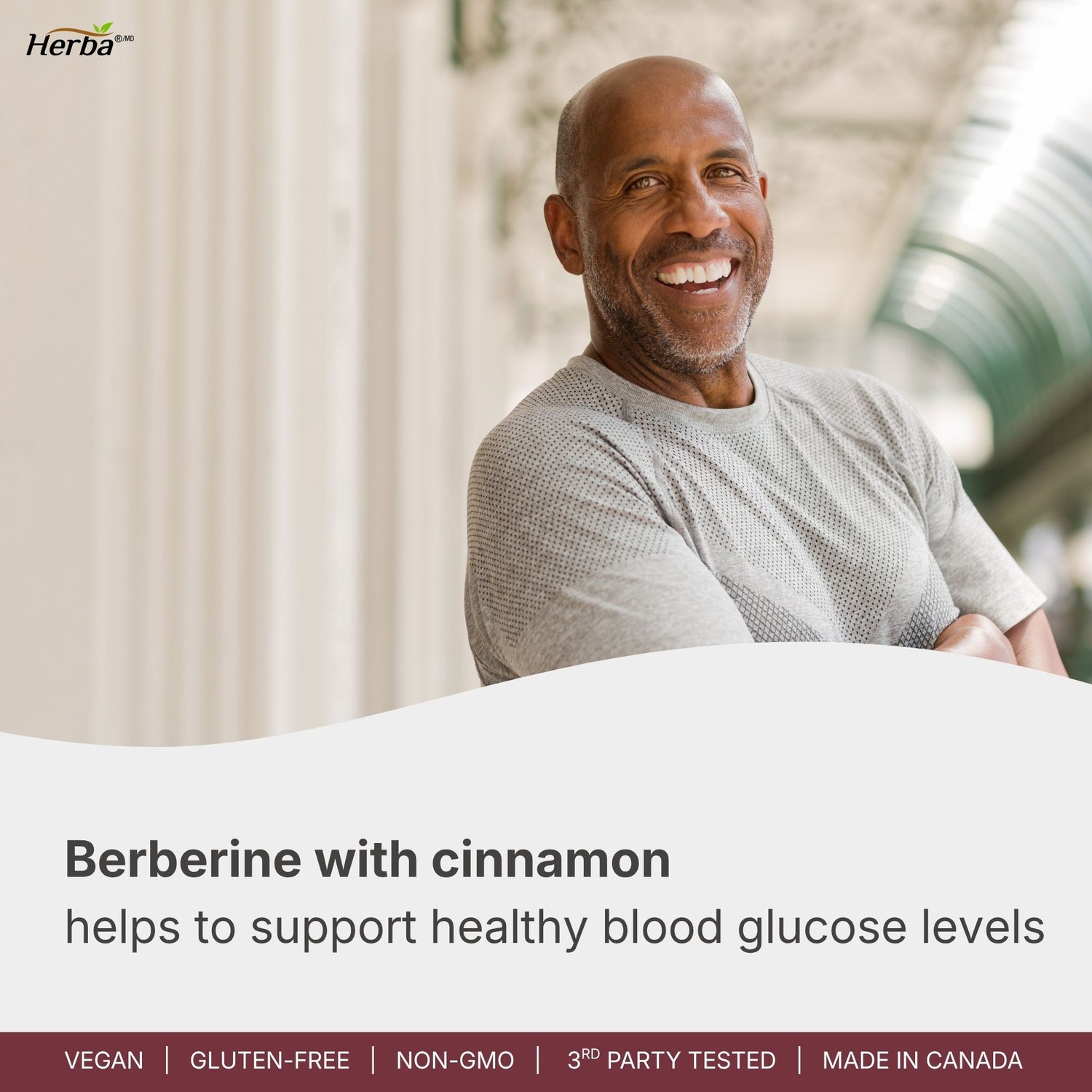 Supplément de Berbérine à la Cannelle de Ceylan – 120 Gélules | Bérberine 1000mg (par portion) | Fabriqué au Canada