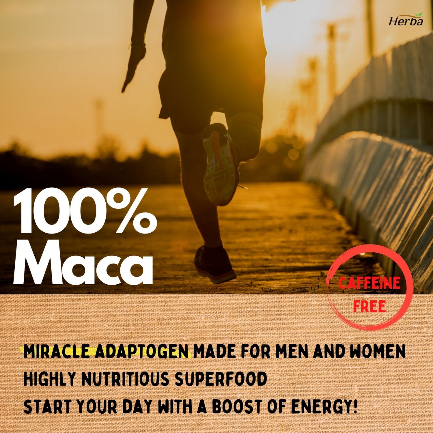 Organic Red Maca Capsules for Women – 500mg, 150 Capsules