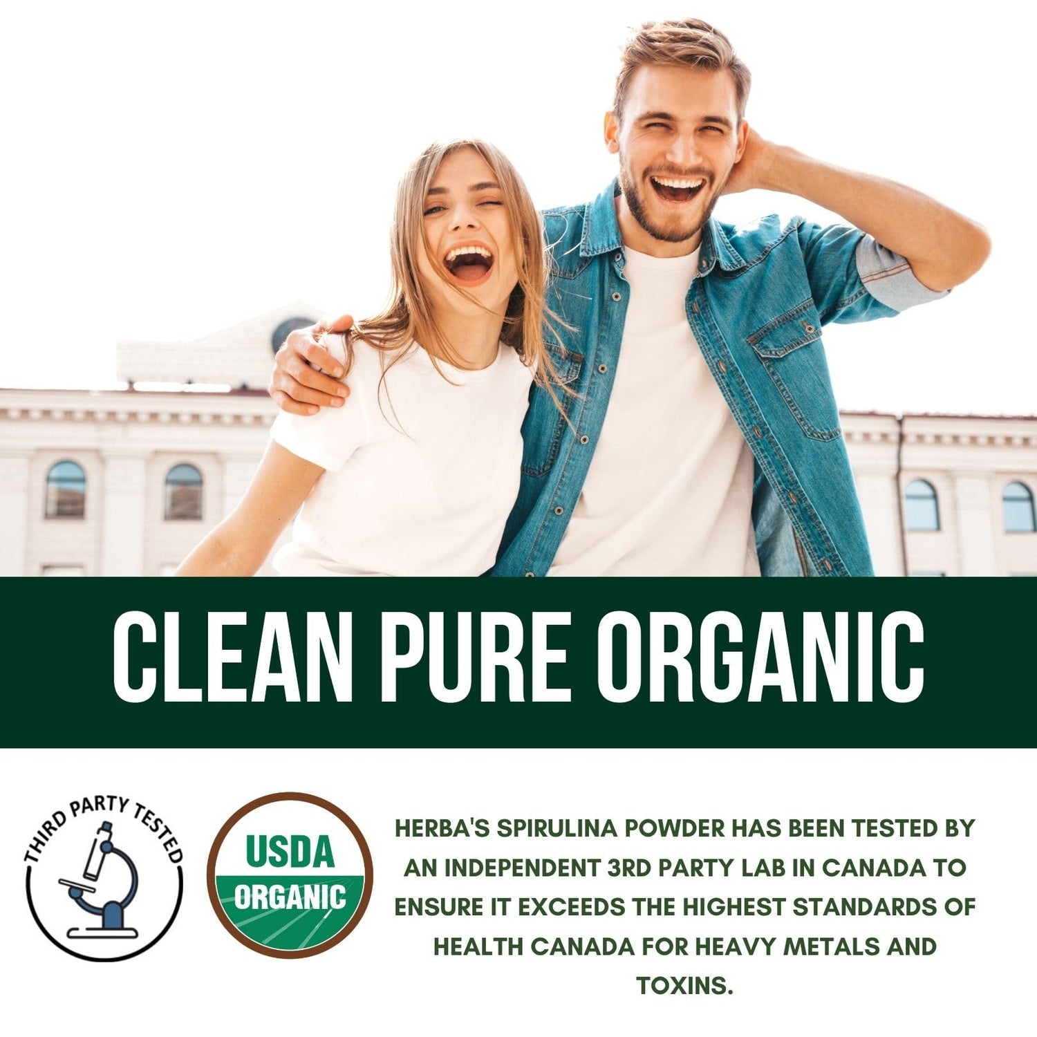 Herba Organic Spirulina Powder 250g - Certified Organic