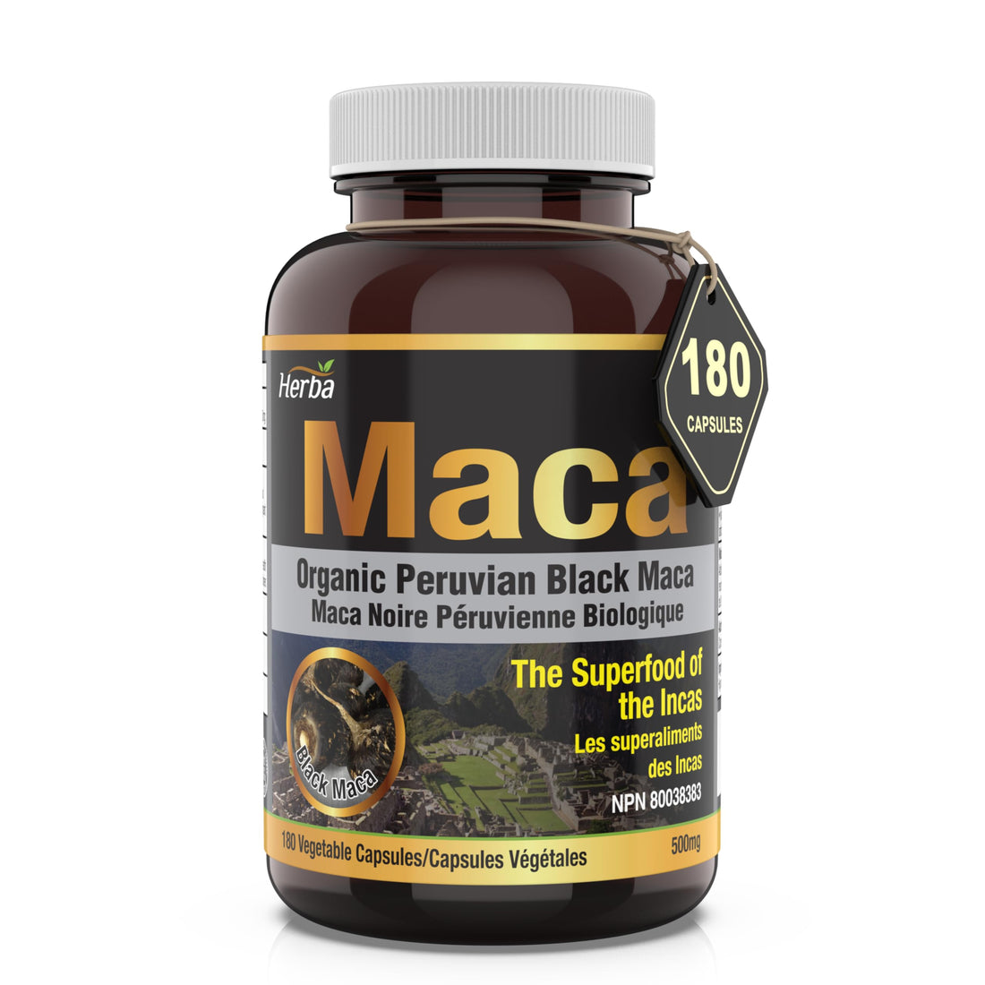 buy black maca capsules made in Canada
