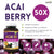 Herba Acai Berry Capsules – 180 Vegetable Capsules | 14,000mg Equivalent - 50:1 Extract