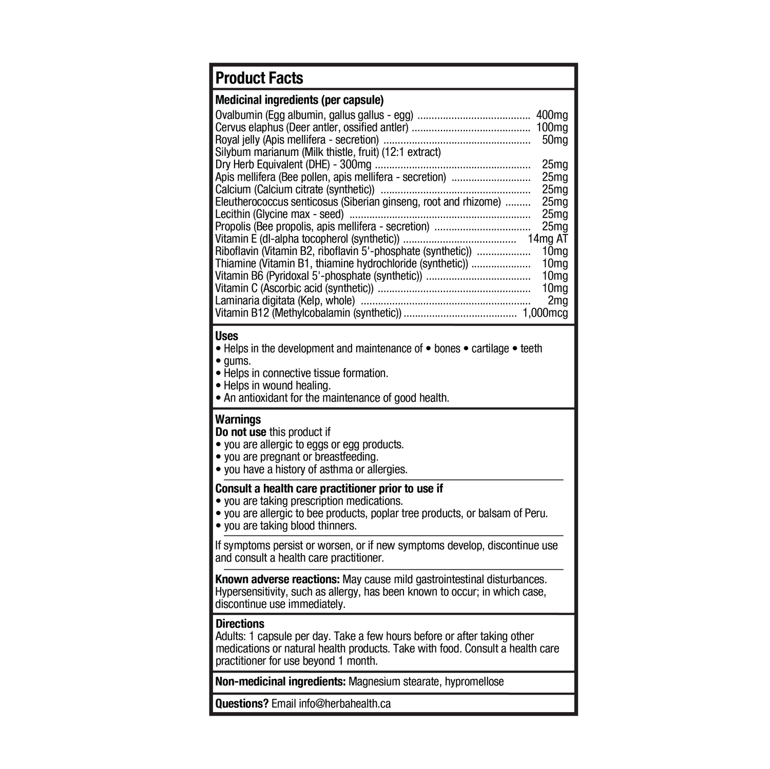 Supplément de protéines d&