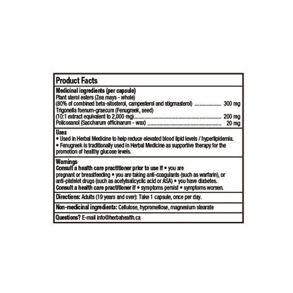 Soin Cholestérol – 120 Gélules Végétales