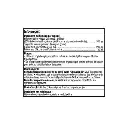 Soin Cholestérol – 120 Gélules Végétales