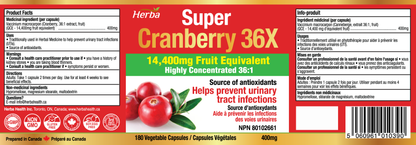 buy cranberry pills made in Canada