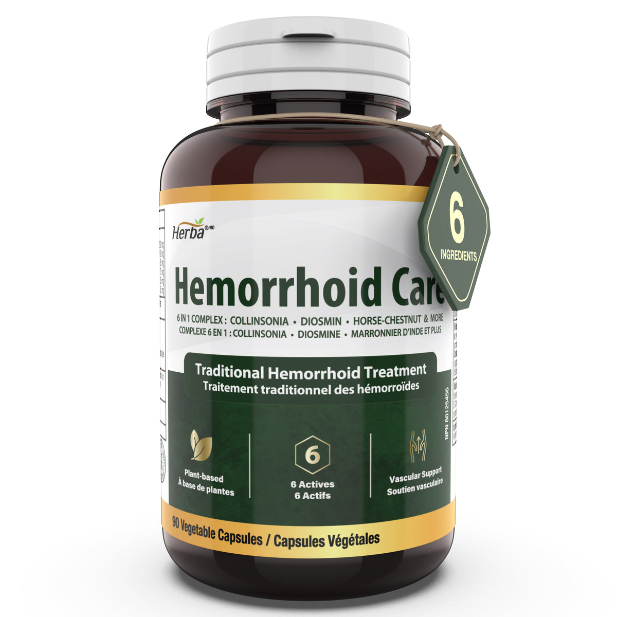 Hemorrhoid Care - 90 Capsules