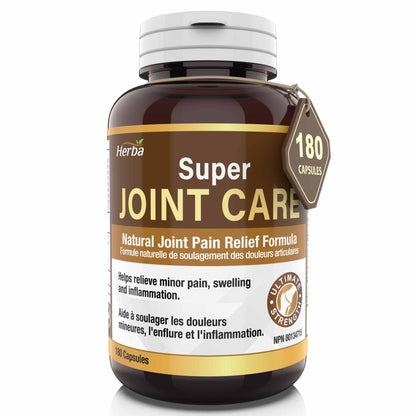 Supplément de soin des articulations avec capsules de glucosamine chondroïtine MSM – 180 capsules