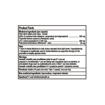 Cholesterol Care – 120 Vegetable Capsules