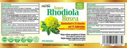 buy rhodiola rosea made in Canada
