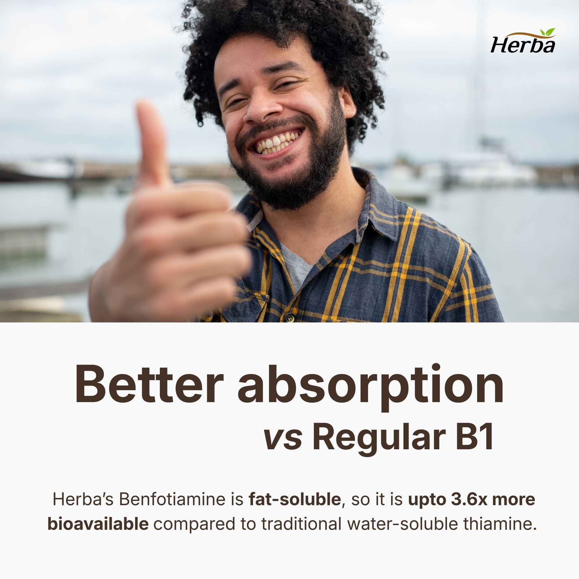 Benfotiamine 100mg - 120 capsules | Vitamine B1 liposoluble | Fabriqué au Canada