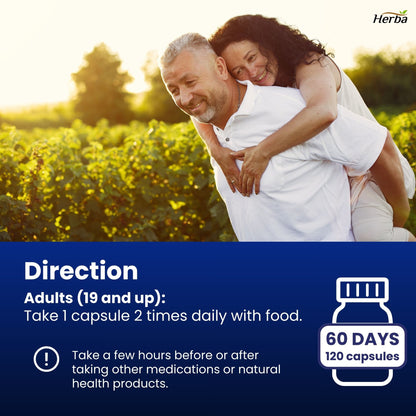 Prostate Max - Supplément de prostate pour hommes - 120 Capsules | 9 Ingrédients Naturels