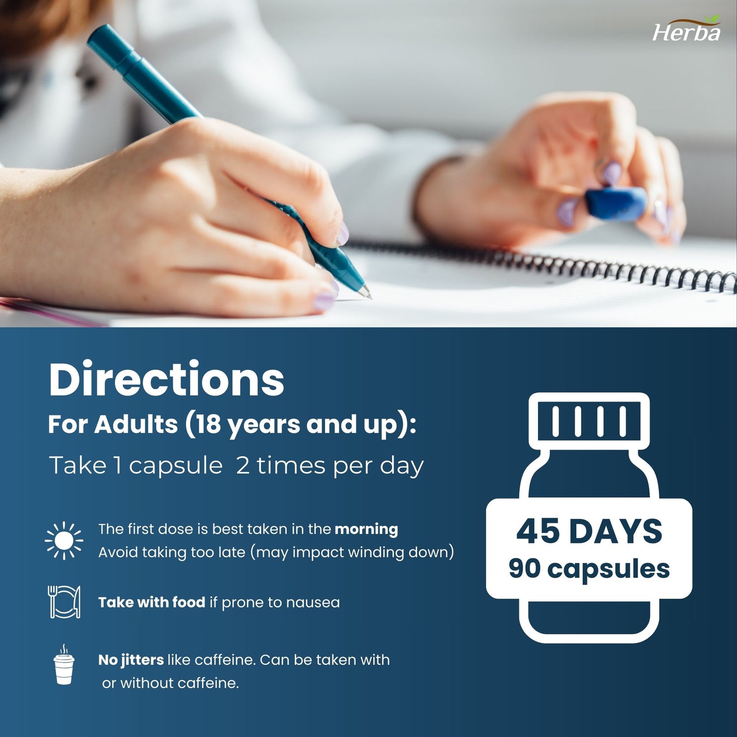 Citicoline Supplement 250mg – 90 Capsules | &gt;98% Ultra Pure CDP Choline | Made in Canada