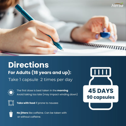 Citicoline Supplement 250mg – 90 Capsules | &gt;98% Ultra Pure CDP Choline | Made in Canada