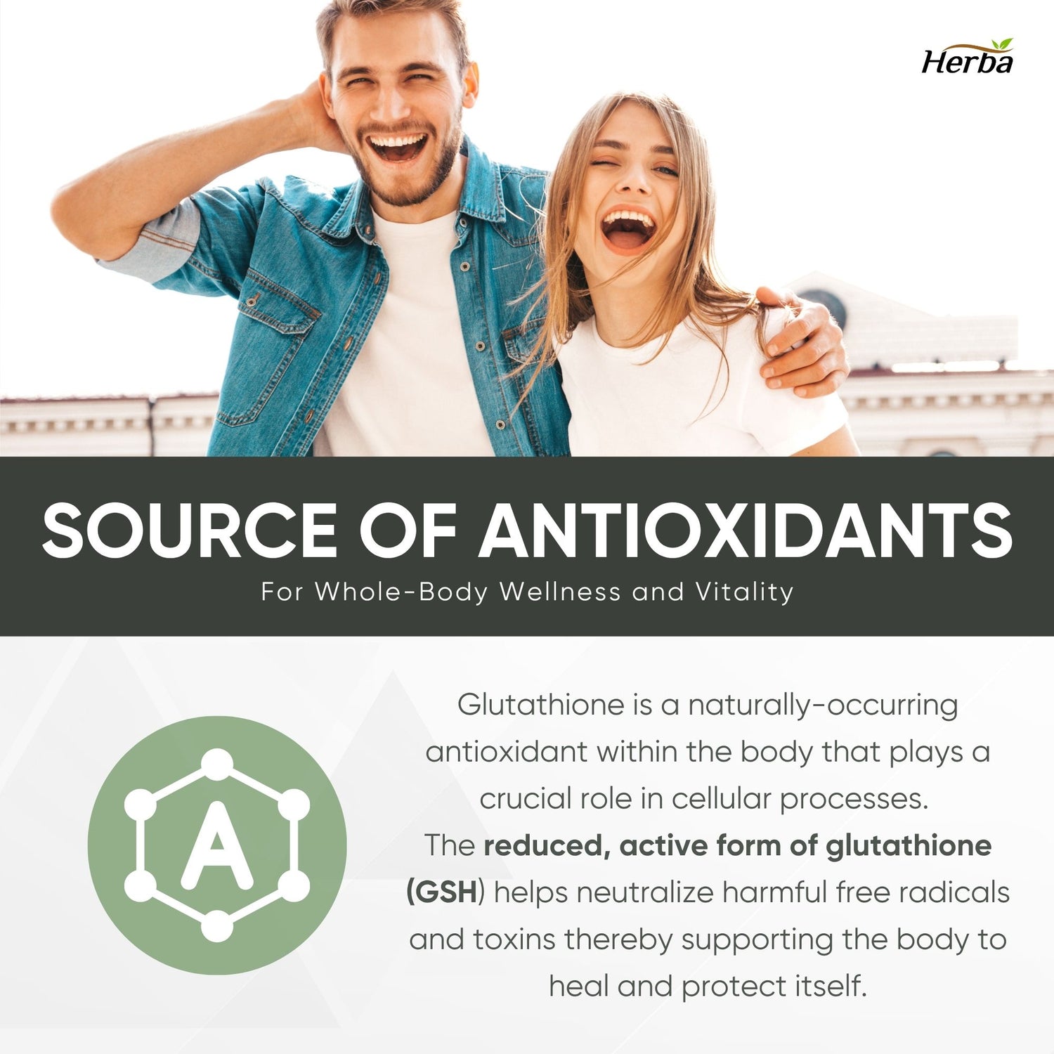 Liposomal Glutathione Supplement - 600mg Per Day | 60 Vegetable Capsul Herba Liposomal Glutathione Supplement - 600mg Per Day | 60 Vegetable Capsul Herba