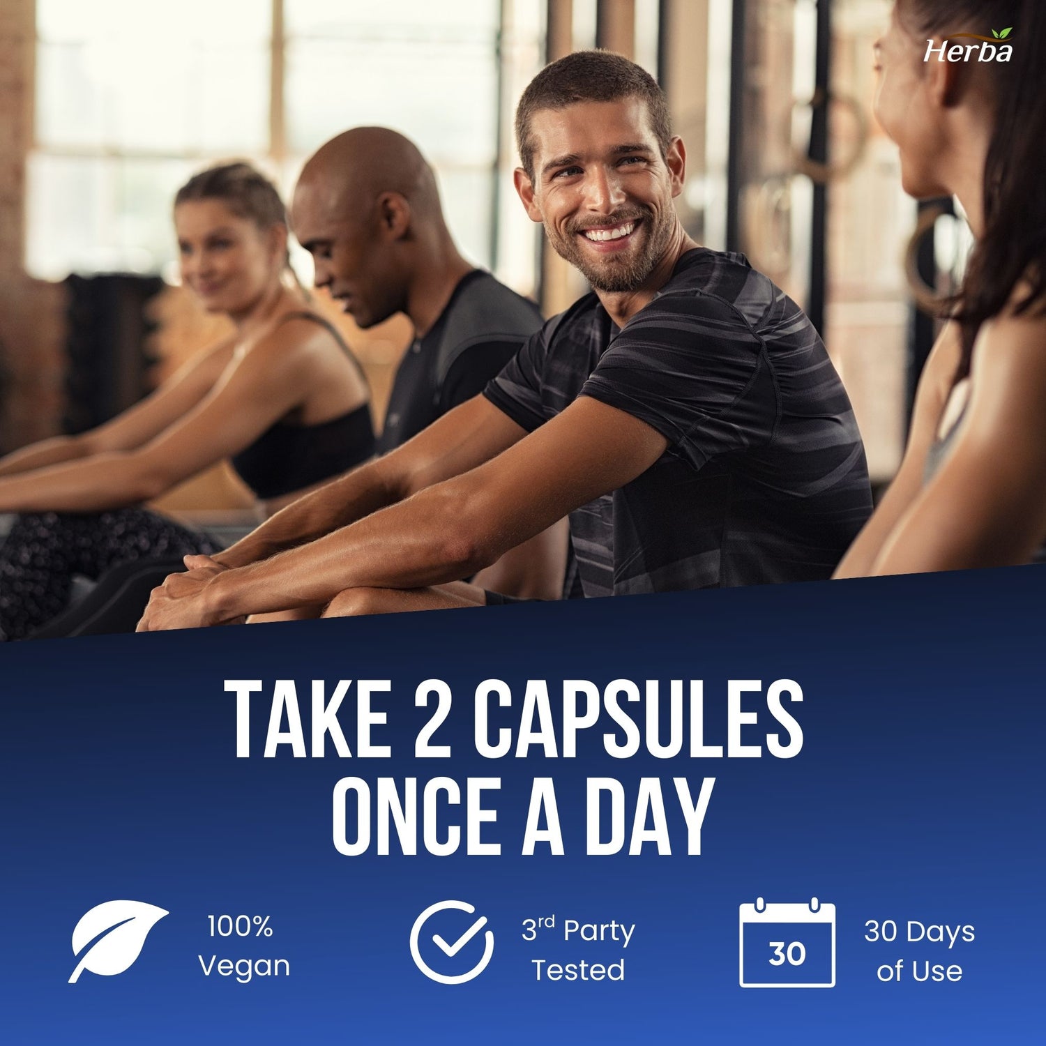 Power Max - 60 Capsules | Tongkat Ali, Maca, Tribulus, Panax Ginseng and 9 Other Ingredients