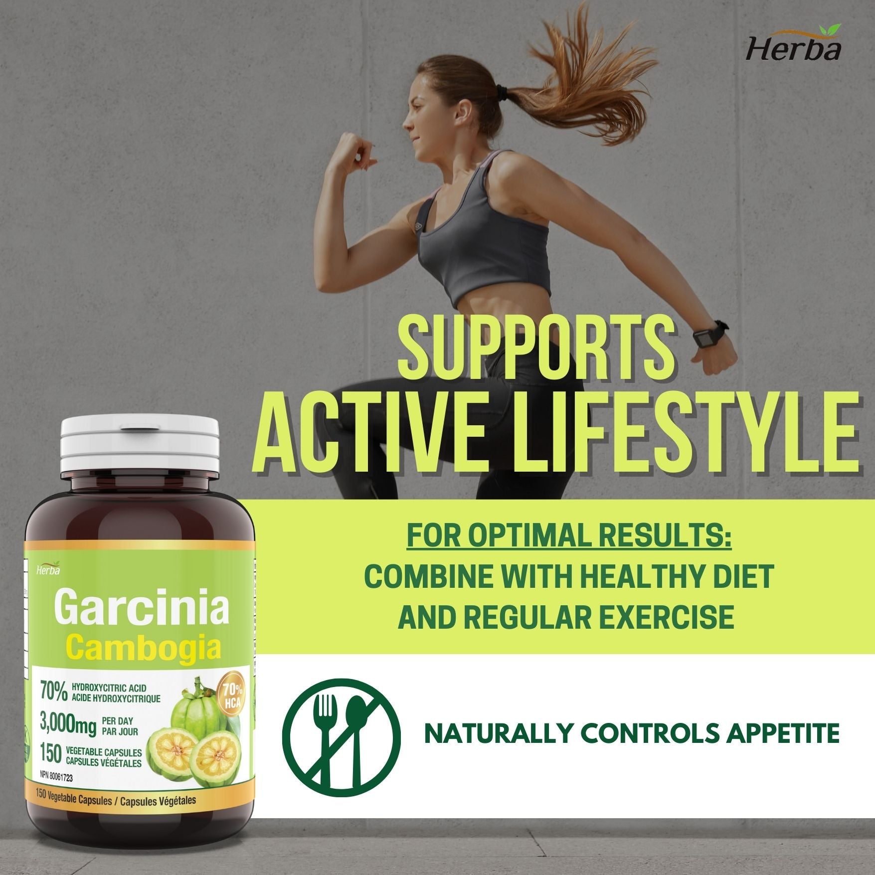 Garcinia Cambogia Extract – 70% HCA  | 150 Vegetable Capsules