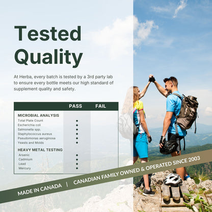 Mucuna Pruriens 500mg - 120 Capsules | Fabriqué au Canada