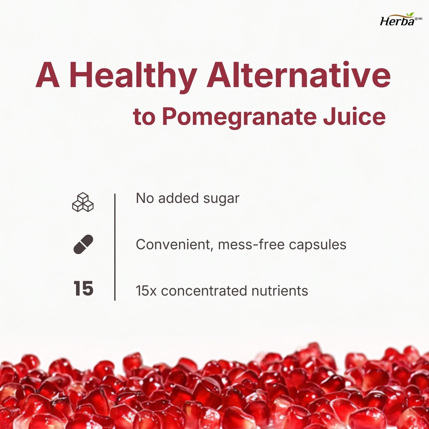 Pomegranate Supplement 3000mg – 180 Capsules | 40% Ellagic Acid | Made in Canada