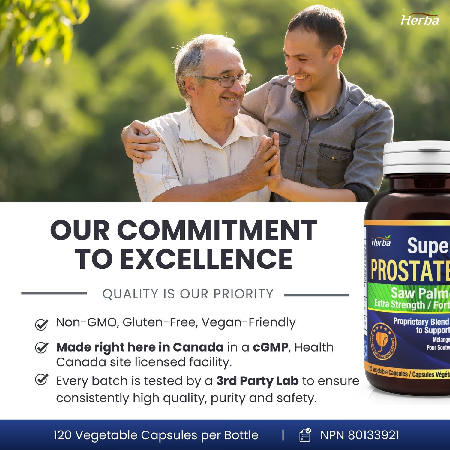 Prostate Max - Prostate Supplement for Men – 120 Capsules | 9 Natural Ingredients