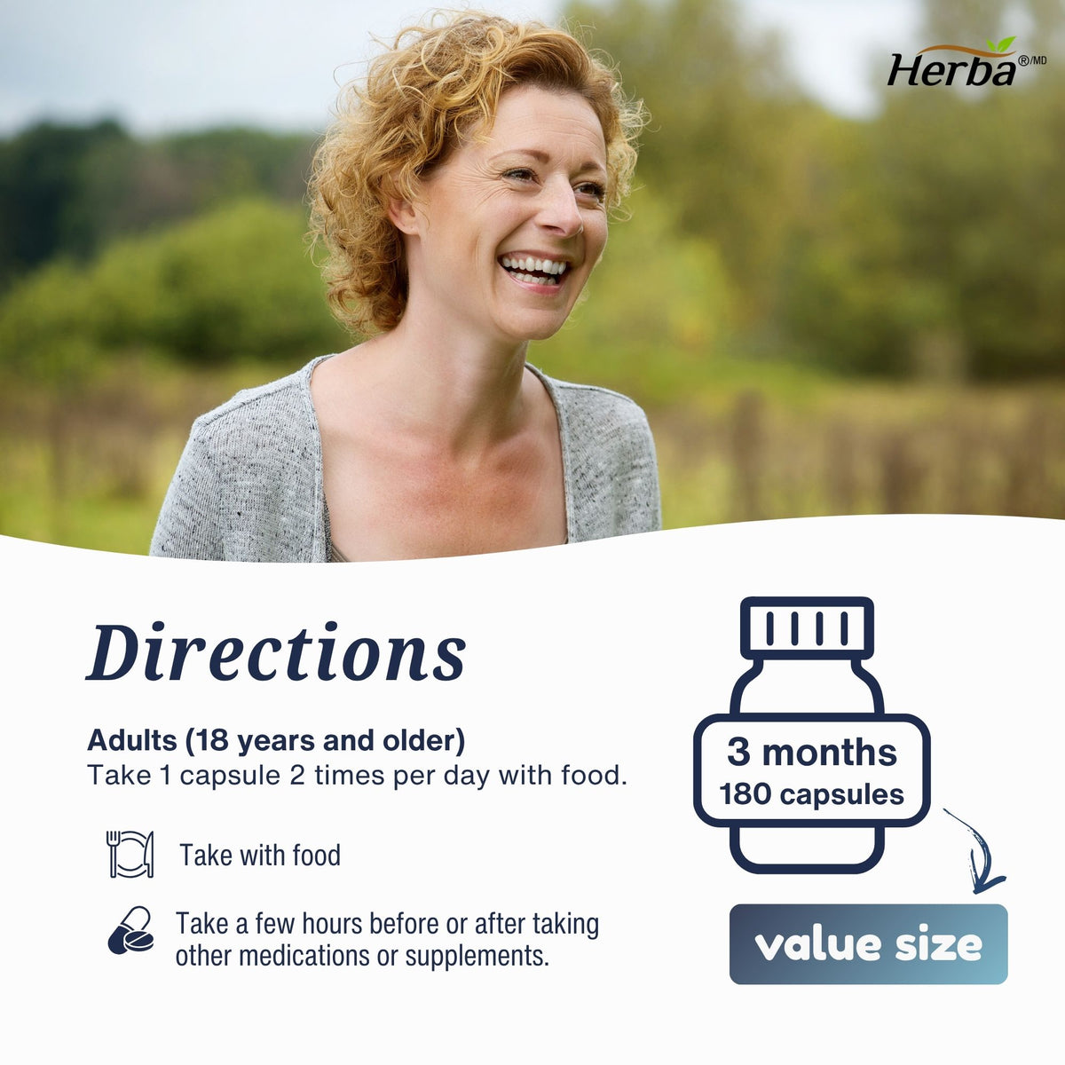 Quercetin with Bromelain, Zinc &amp; Copper - 180 Capsules