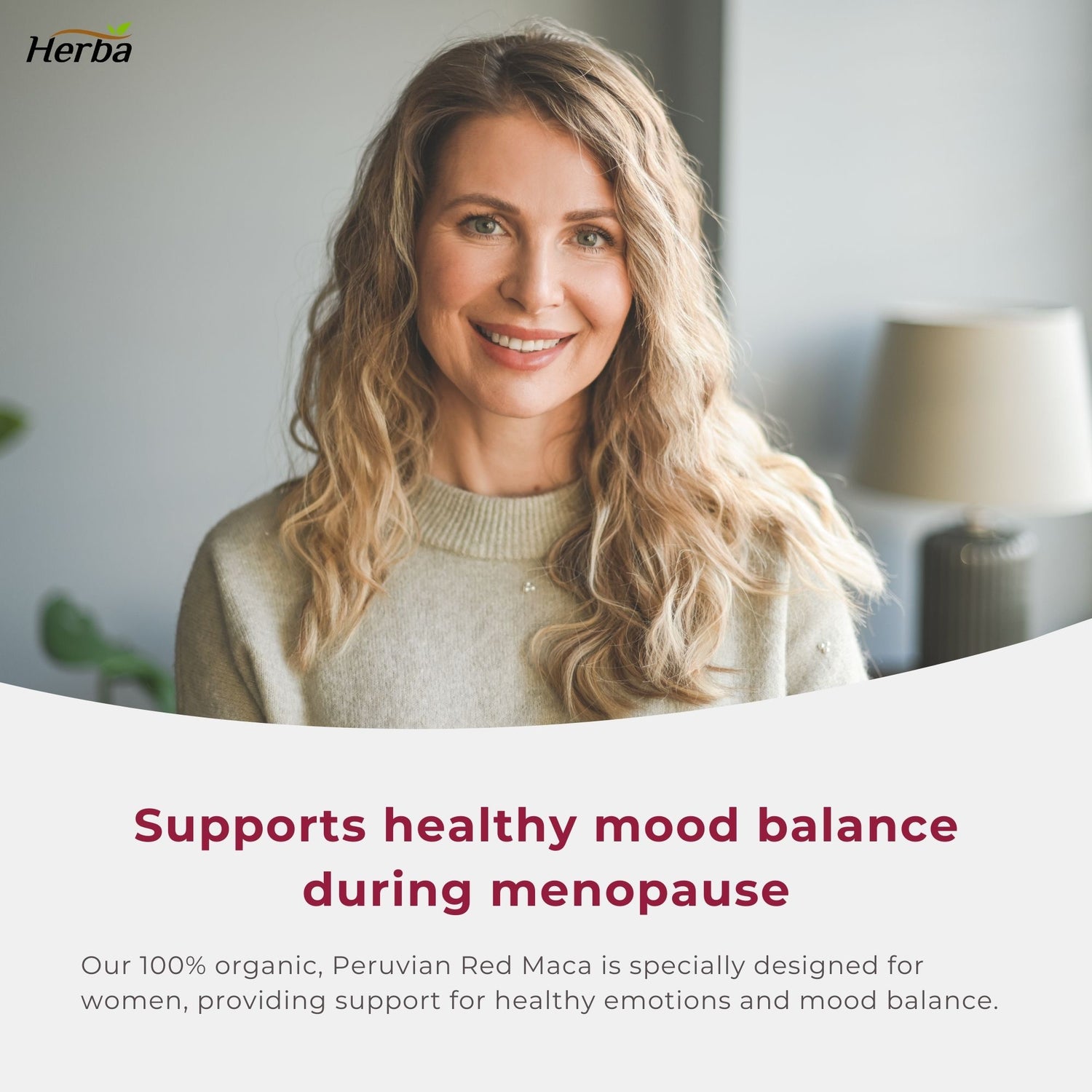 Organic Red Maca Capsules - 3500mg, 180 Capsules | Peruvian Red Maca | Made in Canada