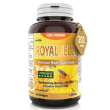 Herba's Royal Jelly Capsules 1000mg - 200 Softgels | Made in Canada