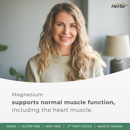 Poudre de Malate de Magnésium 300g – 120 Portions | Approvisionnement de 4 Mois | 100% Pur Malate de Magnésium Naturel | Fabriqué au Canada