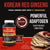 Herba Korean Red Ginseng Extract Pills – 120 Vegetable Capsules | 2500mg Equivalent - 5:1 Extract From 500mg