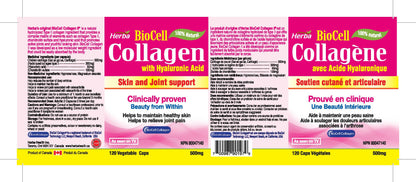 Herba BioCell Collagen, 120 Vegetable Capsules
